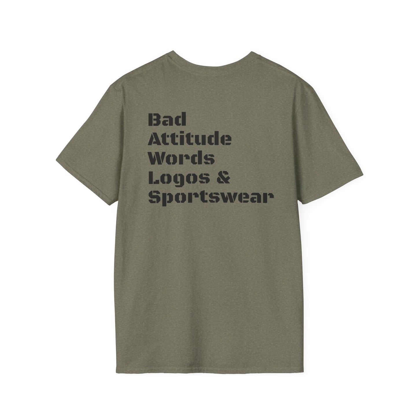 B.A.W.L.S. Bad Attitude T-Shirt - Casual Statement Tee for Confidence and Expression