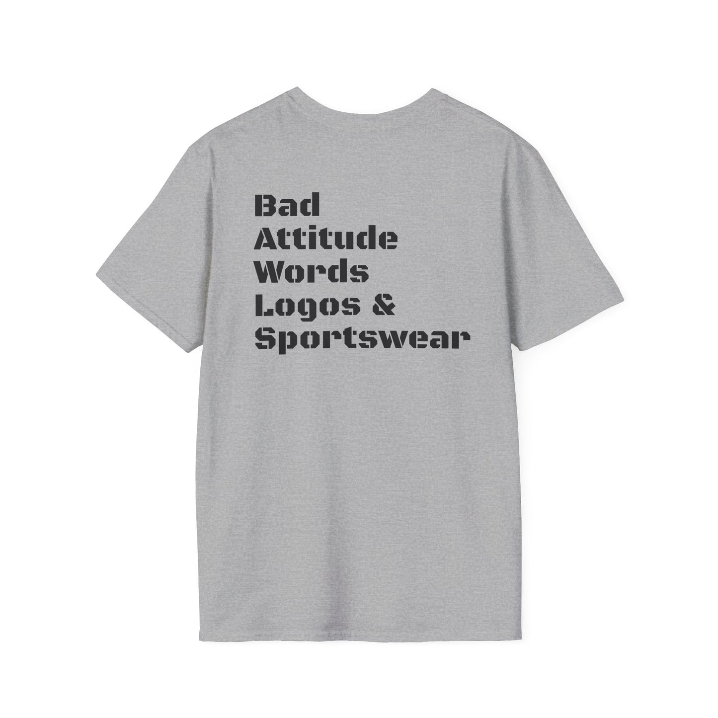 B.A.W.L.S. Bad Attitude T-Shirt - Casual Statement Tee for Confidence and Expression